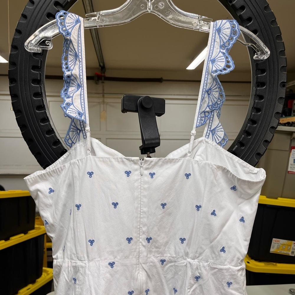 Jonathan Simkhai Eyelet Embroidered Bustier Midi Dress - Picture 14 of 15